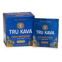 TRU KAVA Tropical Stress and Mood Sachets- 12 Servings